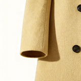 Men's Long Tailored Coat – Smart Winter Overcoat for Formal Wear