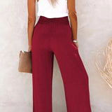 High-Waisted Trousers | Comfortable Relaxed Fit