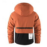 Men's Hooded Outdoor Jacket – All Weather Hiking & Walking