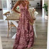Sleeveless Maxi Dress | Boho Elegance, Free-Spirited Style