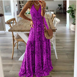 Sleeveless Maxi Dress | Boho Elegance, Free-Spirited Style