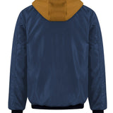 Men's Hooded Zip-Up Jacket – Casual Urban Outerwear for Autumn