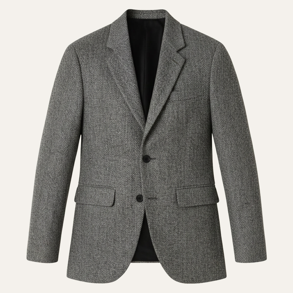 Men's Wool Herringbone Blazer | Classic Sophistication, Timeless Style