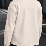 Men's Snap Button Jacket – Modern Casual Lightweight Overshirt