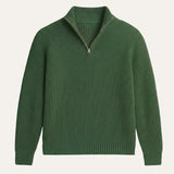 Men's Cashmere Half Zip Sweater | Premium Comfort, Sophisticated Style
