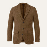 Men's Herringbone Tweed Blazer | Timeless Sophistication, All-Season Comfort