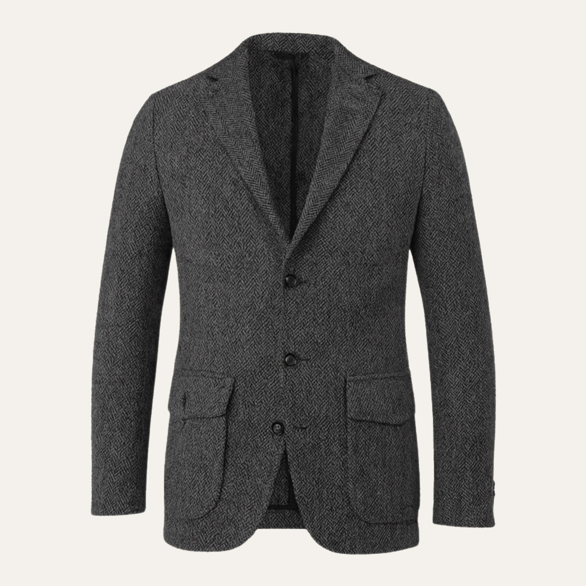 Men's Herringbone Tweed Blazer | Timeless Sophistication, All-Season Comfort