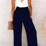 High-Waisted Trousers | Comfortable Relaxed Fit