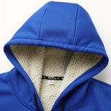 Men's Hooded Fleece-Lined Zip-Up Jacket - Cosy Winter Layer