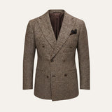 Men's Double Breasted Plaid Blazer | Classic Checked Style