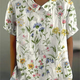 Floral Shirt | Feminine Grace & Effortless Style