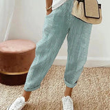 Striped Comfort Pants | Relaxed Fit and Timeless Style