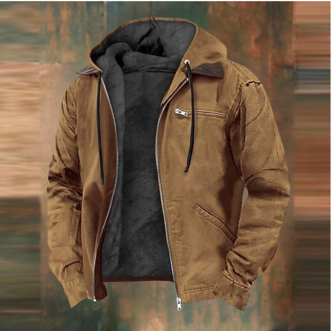 Men's padded winter coat, additional view
