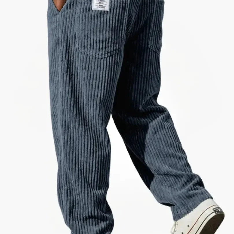 Men's Corduroy Trousers – Soft Relaxed Fit Autumn Style