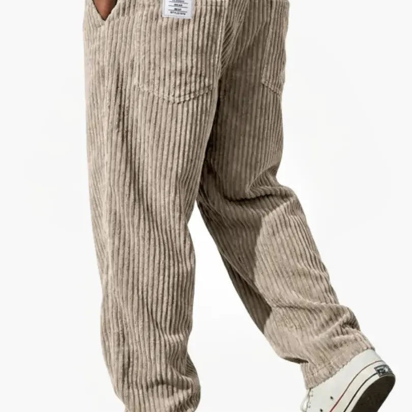 Men's Corduroy Trousers – Soft Relaxed Fit Autumn Style