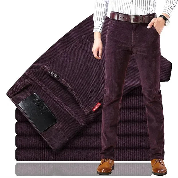 Men's Smart Trousers – Refined Finish Everyday Casual Fit