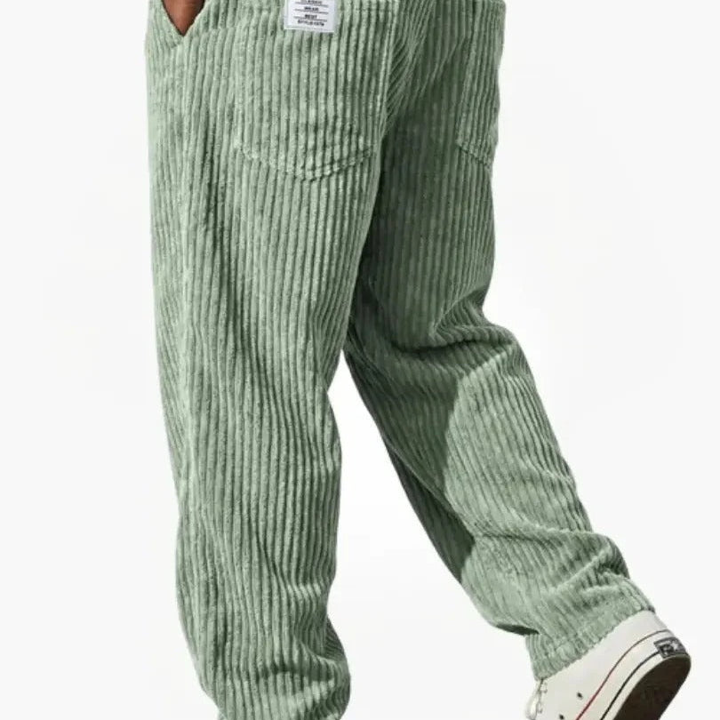 Men's Corduroy Trousers – Soft Relaxed Fit Autumn Style