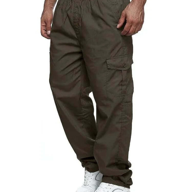 Men's Loose Fit Cargo Trousers – Roomy Utility Pocket Design
