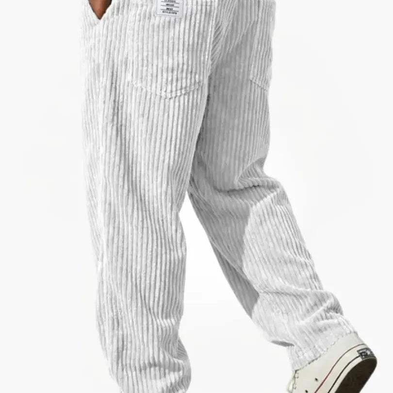 Men's Corduroy Trousers – Soft Relaxed Fit Autumn Style