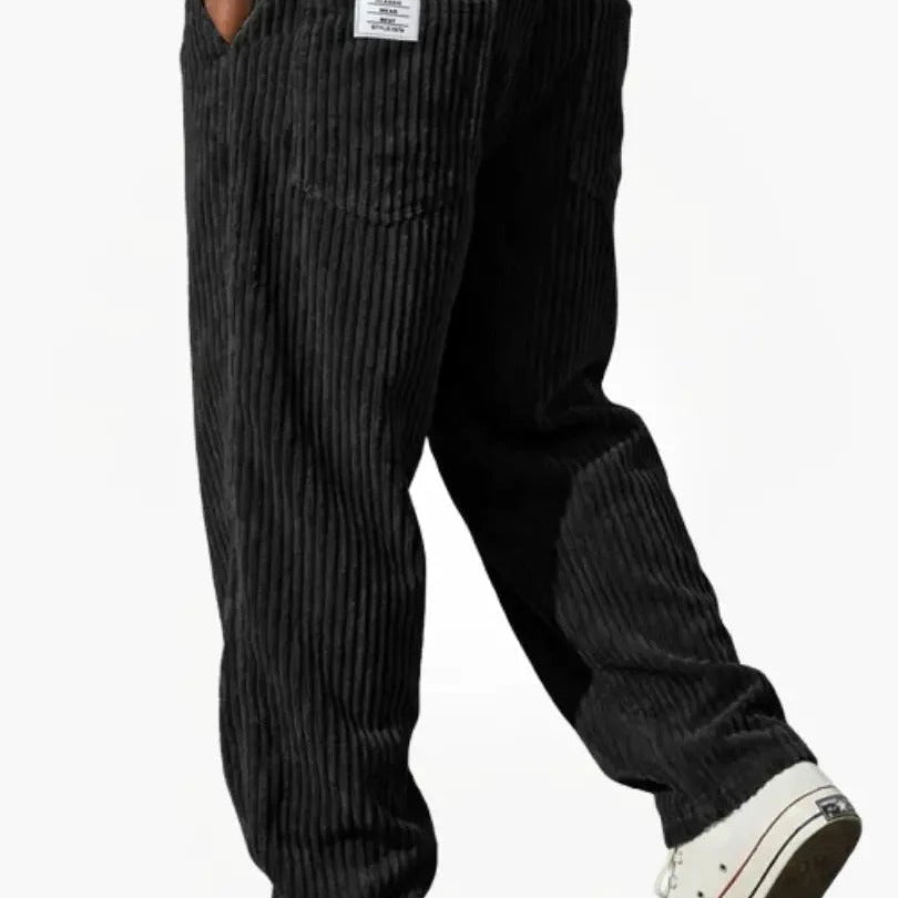 Men's Corduroy Trousers – Soft Relaxed Fit Autumn Style