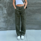 Women's Cargo Trousers – Utility Pockets, Versatile Everyday Fit