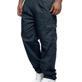 Men's Loose Fit Cargo Trousers – Roomy Utility Pocket Design