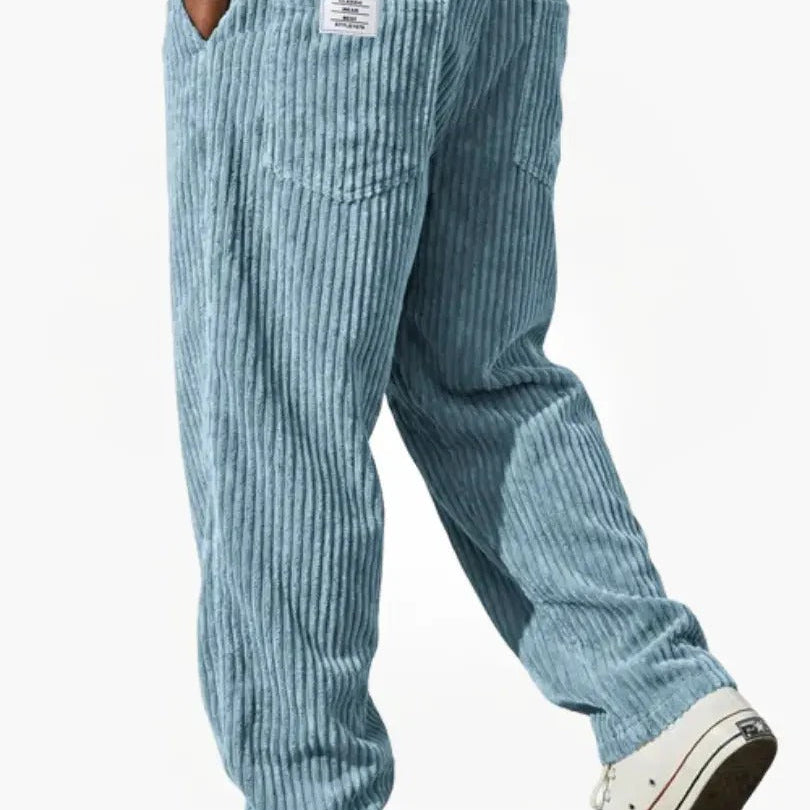 Men's Corduroy Trousers – Soft Relaxed Fit Autumn Style