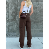 Women's Cargo Trousers – Utility Pockets, Versatile Everyday Fit