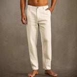 Casual Pants Men | Comfortable Linen Style