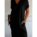 Flattering Midi Dress | Tummy Control, Relaxed Elegance
