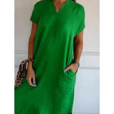 Flattering Midi Dress | Tummy Control, Relaxed Elegance