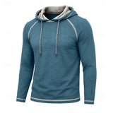 Men's Raglan Sleeve Hoodie – Casual Sporty Hooded Sweatshirt