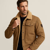 Men's Warm Fleece Lined Winter Coat | Ultimate Comfort & Classic Style