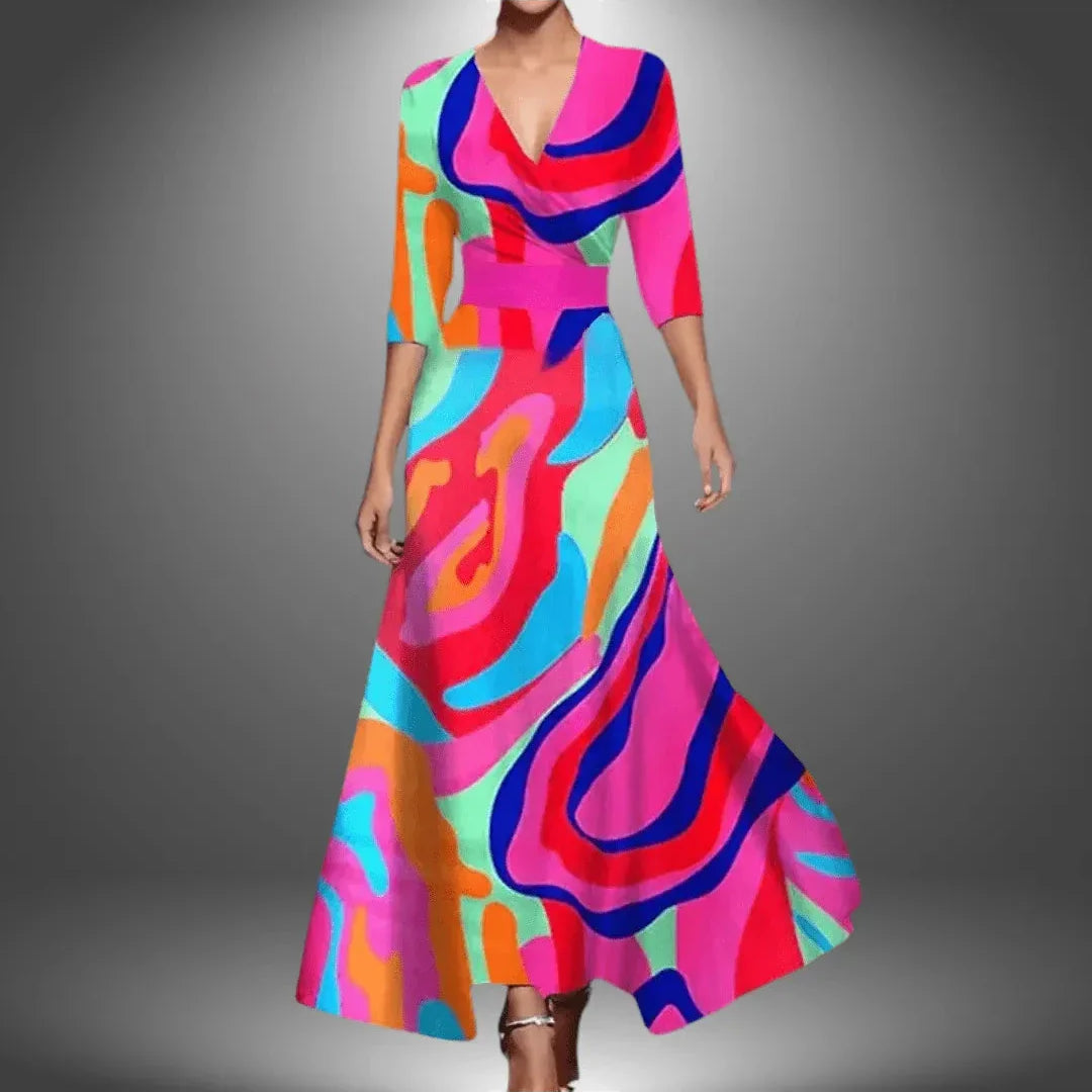 Wrap Dress Printed | Timeless Style, Perfect Fit