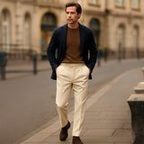 Men's Business Pleated Pants | Sophisticated Comfort