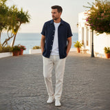 Men's Linen Summer Sets | Breathable Coastal Style