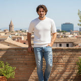 Men's Slim Fit Cashmere Shirt | Lightweight Summer Luxury