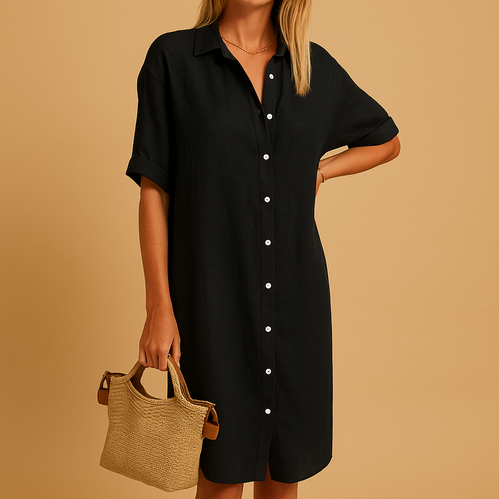 Sienna™ | Effortless Chic Button-Down Dress