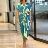 Elegant Casual Midi Dress | Flowy Fit, Effortless Style