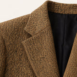 Men's Wool Herringbone Blazer | Classic Sophistication, Timeless Style