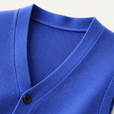 Men's Button Down Knit Sweater Vest | Sophisticated Layering Essential