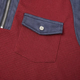 Men's Quarter Zip Jumper – Textured Hardwearing Layering Top