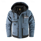 Men's Hooded Outdoor Jacket – All Weather Hiking & Walking