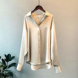 Satin Blouse Loose Fit | Luxurious Comfort, Effortless Sophistication