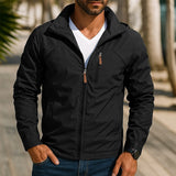 Men's All-Weather Outdoor Jacket - Wind-Resistant Zip Layer