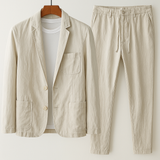 Men's Lightweight Linen Summer Suit | Breathable Comfort, Effortless Style