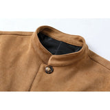 Men's Stand Collar Jacket – Lightweight Modern Casual Layer