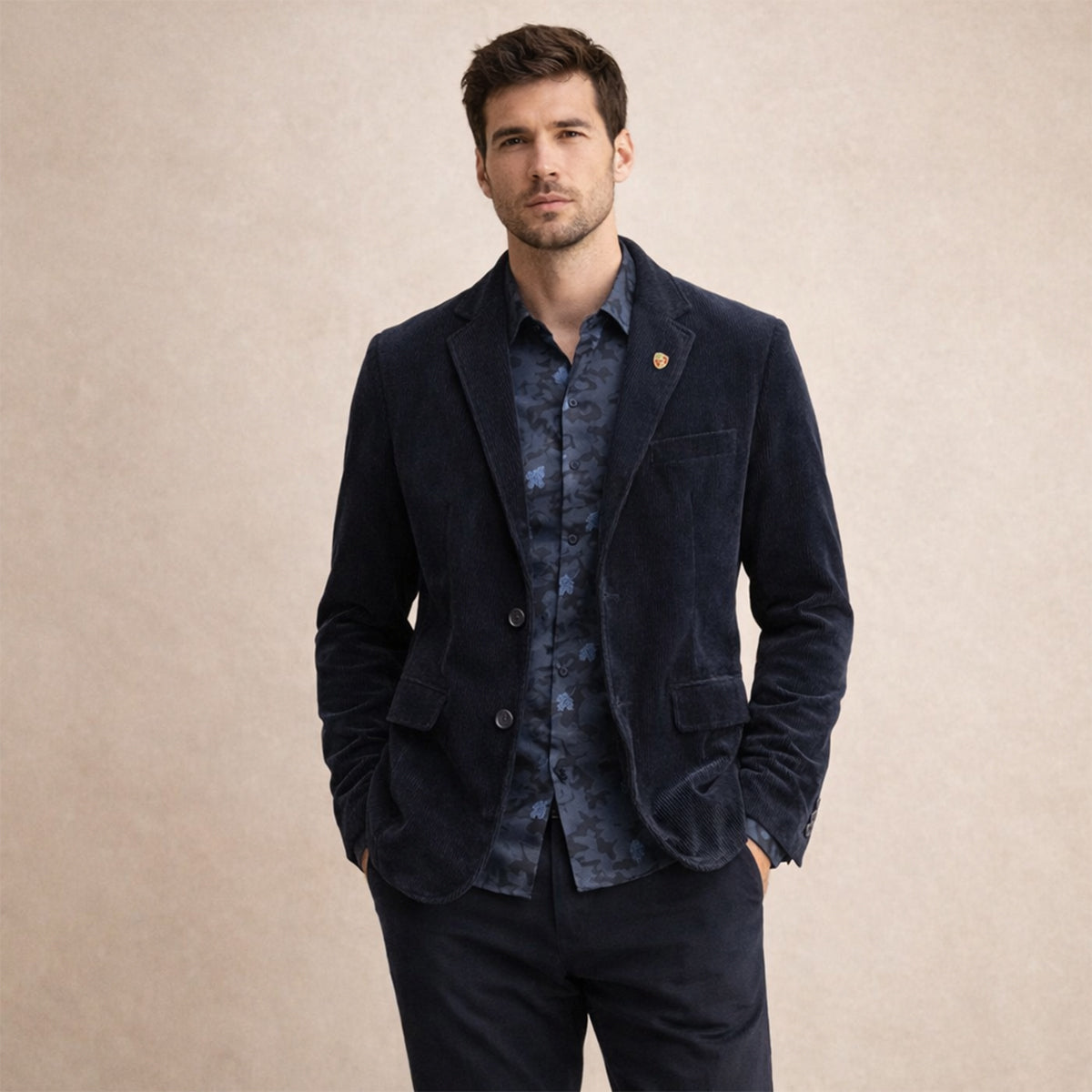 Men's Vintage Corduroy Blazer | Classic Comfort & Timeless Style