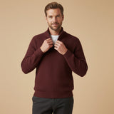 Men's Cashmere Half Zip Sweater | Premium Comfort, Sophisticated Style