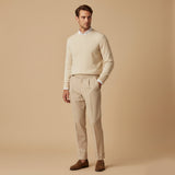 Men's Tailored Pleated Pants | High Waisted, Sophisticated Style